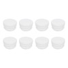 sourcing map 8Pcs Round Plastic Hole Plug, 0.87" Dia Rubber
