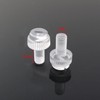 PZRT 5pcs Flagpole Mounting Ring Screws M6 Flag Pole Ring