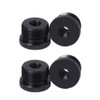 4Pcs Microphone Bracket Adapter Screw, Aluminum Alloy Mic Stand Adapter