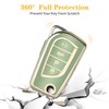 MILD EAST Flip Key Fob Cover for Toyota Fortuner Tundra