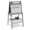 Delta Children Chelsea Double-Sided Storage Easel with Paper Roll and