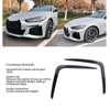 1 Pair Front Air Vent Splitter Enhanced Aerodynamics Splitter Trim