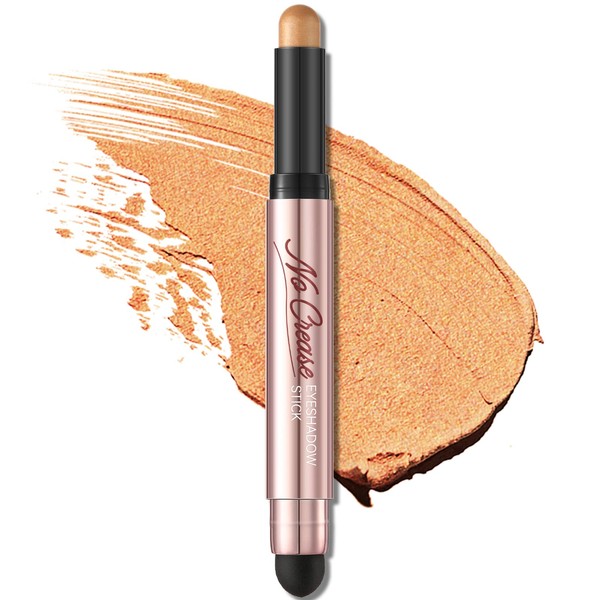 FOCALLURE No Crease Eyeshadow Stick, Creamy Eye Shadow Stick, Matte