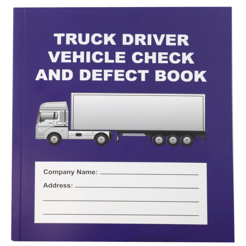 (Pack of 5) Daily Check Driver Defect Book HGV Truck