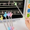 Telescopic Teachers Pointer,5 PCS Presentation Finger Pointer Stick Extendable Pointing