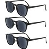 3 Pack Unisex Classic Sunglasses Readers | Reading Glasses |