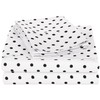 Superior Polka Dot Sheet Set, 600 Thread Count Cotton Blend
