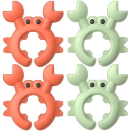 Soporte para espátula de cangrejo, soporte para cuchara de cangrejo 4 piezas para olla, utensilio silicona, para utensilios, espátula