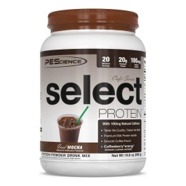 Pescience Select Protein Cafe Proteina Y Cafeina 20servs Sabor Iced Mocha