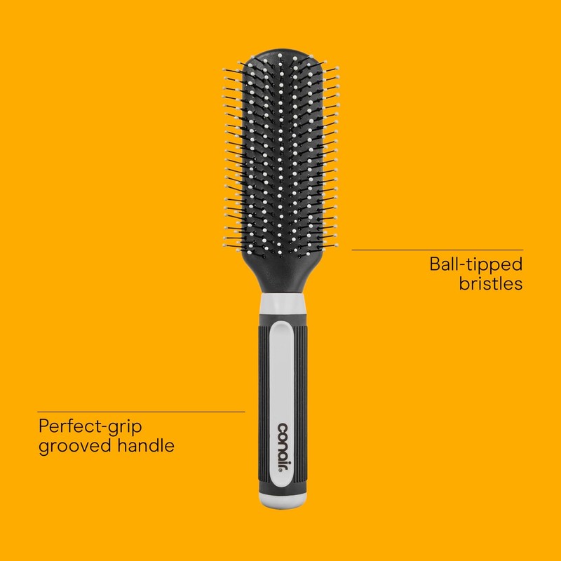 Conair Salon Results Detangling Hairbrush - For Men and Women,