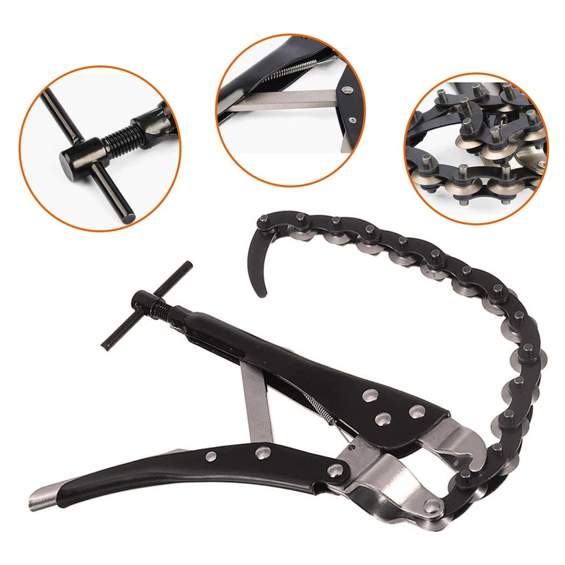 Exhaust Pipe Cutter Tool,- Chain Tube Cutter 3/4 to 3
