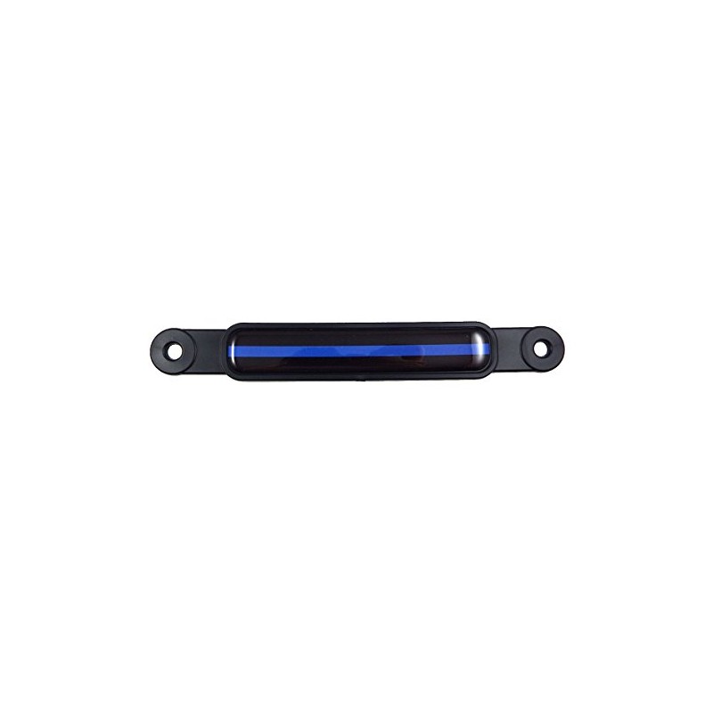 Thin Blue Line Police Flag Emblem Screw On Car License