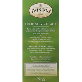 Twinings of London Pure Green Tea Bags, 25 Count