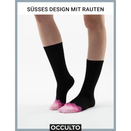 Occulto Women's Colourful Socks Pack of 10 (Model: Evelin), mix1