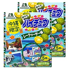 Morinaga Co., Ltd. Okinawa Limited Travel Hi Chu Shikuwasa Flavor, Set of 2