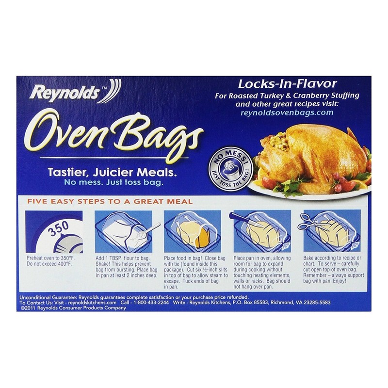 Reynolds Nylon 510 Reynolds Oven Bag 2-ct (Pack of 4)