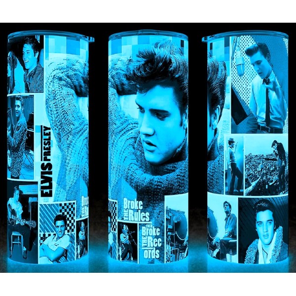 Unbranded Glow in the Dark Elvis Presley Through the Ages