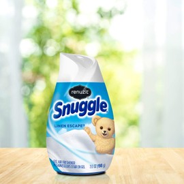 Renuzit Snuggle Linen Escape Adjustable Air Freshener, 7oz Cone (Pack of 12)