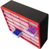 Akro-Mils 24-Drawer Plastic Drawer Storage Cabinet for Garage Organization, Bead