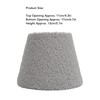Plush Cloth Lamp Shade Replacement Decorative Soft Comfortable Cone Round