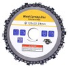 Wood Carving Disc, 5 Inch Chain Saw Disc, Angle Grinder