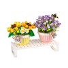 Toymart Mini Building Blocks Set – 2-in-1 Flower Baskets，Plant DIY
