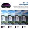 Neewer Magnetisches ND/PL-Filter-Set, kompatibel mit DJI Osmo Pocket 2 /