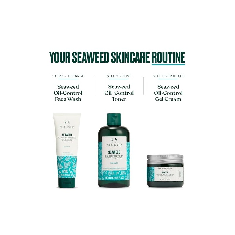 The Body Shop Seaweed Gel Cream, For Oily and Combination