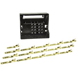 tomzz Audio 5800-131 Quadlock Socket Housing Mounting Set Including 16 Contacts for Car Radio Cable
