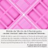 Mercader Digital Molde Silicón 6 Rectángulos / Jabón / Repostería