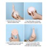 PeacockShaped Projection Lamp Decorative Light Touch Control ABS Nightlight Bedroom(Pink