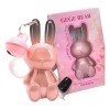 Gege Bear Labial Llavero Conejo Kawaii Mate Lipstick Coreano