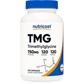 Nutricost TMG (Trimethylglycine) 750mg, 120 Capsules