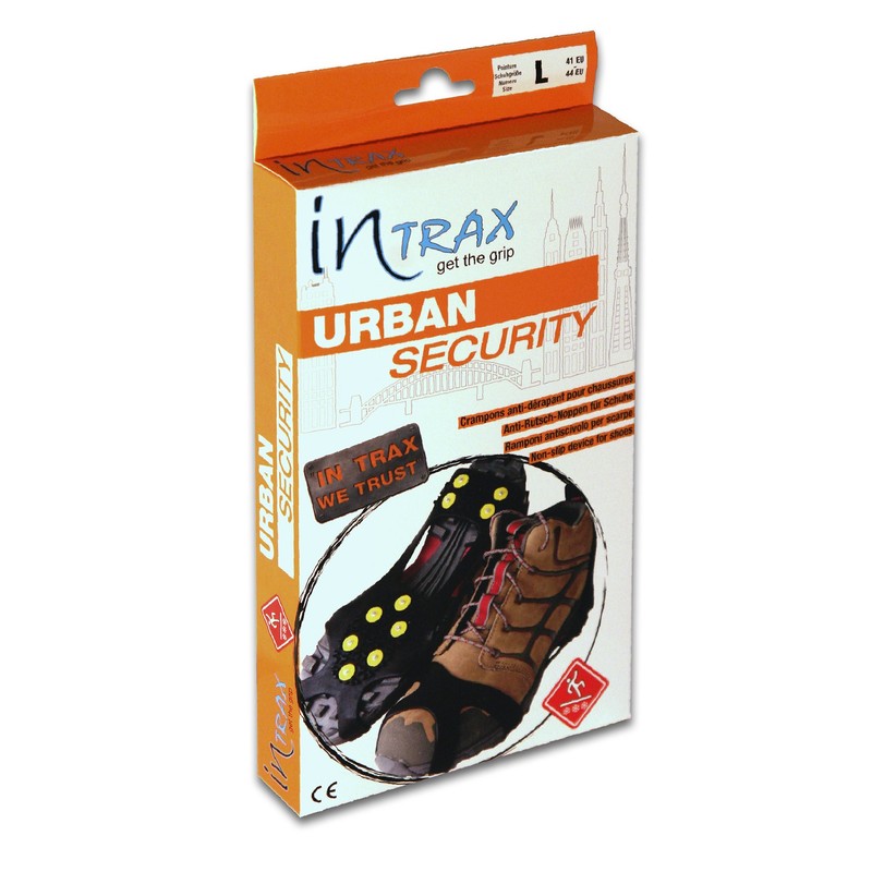 inTRAX Urban Shoe Studs black Size:S