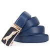 Glamexx24 Men's Automatic Buckle Belt: Business Belt for Men with