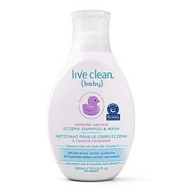 Live Clean Live Clean Baby Colloidal Oatmeal Eczema Shampoo & Wash, 300 mL