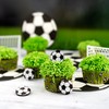 Günthart Pack of 20 Plastic Football Goals for Decorating on