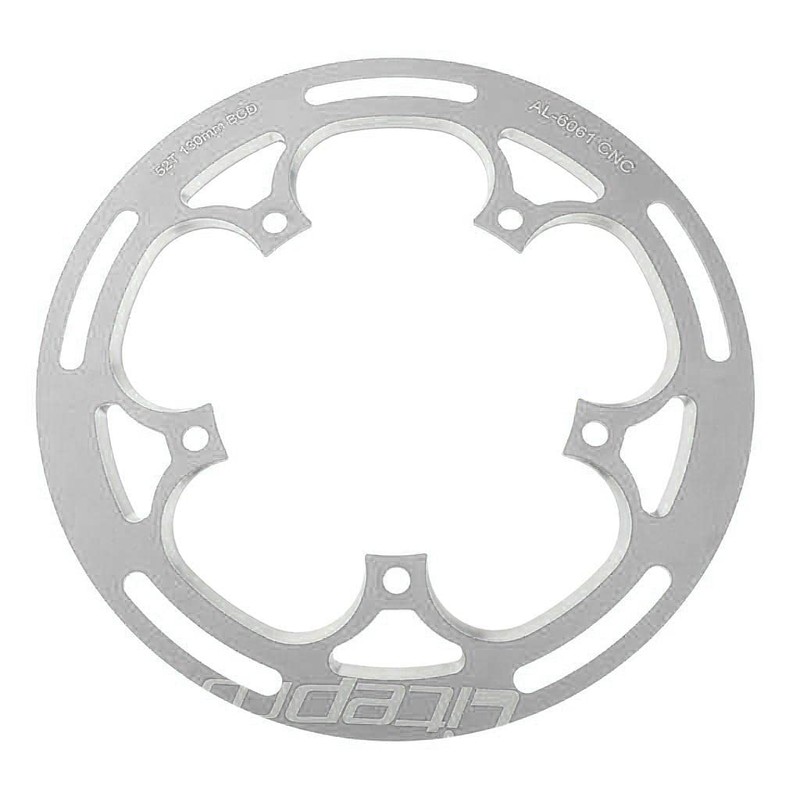 Harilla Chainring Guard BCD130 52T Chain Guard, Silver