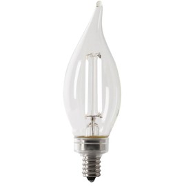 Feit Electric BA10 E12 (Candelabra) Filament LED Bulb Daylight 40 Watt Equivalence 4 pk