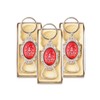 12 Pcs Quinceañera Red Bottle Opener Keychain Recuerdos de Sweet