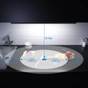 WOBANE LED Under Cabinet Lighting, 24 inch Black Cabinet Light,