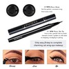 2 Packs Super Slim Precise Felt Tip Liquid Eyeliner Pen