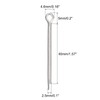 sourcing map Split Cotter Pin, 2.5mm x 40mm Stainless Steel