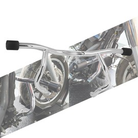 HCmotorku Engine Guard Flat-Out Bar Highway Crash Bar Fit for Harley Touring Street Glide FLHX Road Glide FLTRX Road King FLHR Electra Glide FLHT Ultra 2014-2025 Chrome