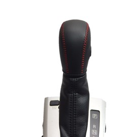 torikoro-re EX suihuto・igunio Other Black Leather X Red Stitching 3S – 37 DIY Shift Knob Genuine Leather w/Spool Replacement Kit 1bk3s37b1b1r