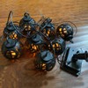 LED Simulation Solar Flame Light Garden Lights Solar String Lights