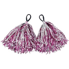 Artec Artec 14836 Hand Free Pom Pom Pom, Pink Silver, Dance, Sports Festival, Costume, Cheer