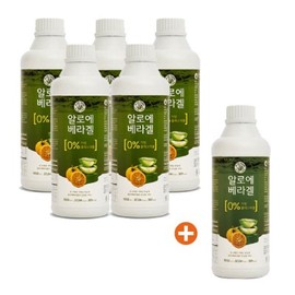 RECRE Geoje eco-friendly organic aloe vera gel 1050ml 5+1 bottle