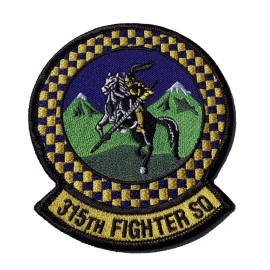 315th Fighter Squadron Patch - Sew On