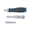 34Pcs Ratchet Screwdriver Set Multi Function CRV Magnetic Ratcheting Bit